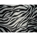 Polyester Zebra bedruckt Satin Stoff für Lady Kleid